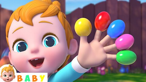 Finger Family Song | Learn Colors | Nursery Rhymes & Kids Songs