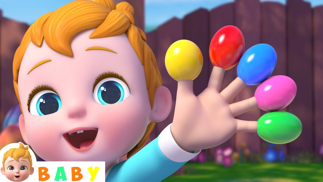 Finger Family Song | Learn Colors | Nursery Rhymes & Kids Songs
