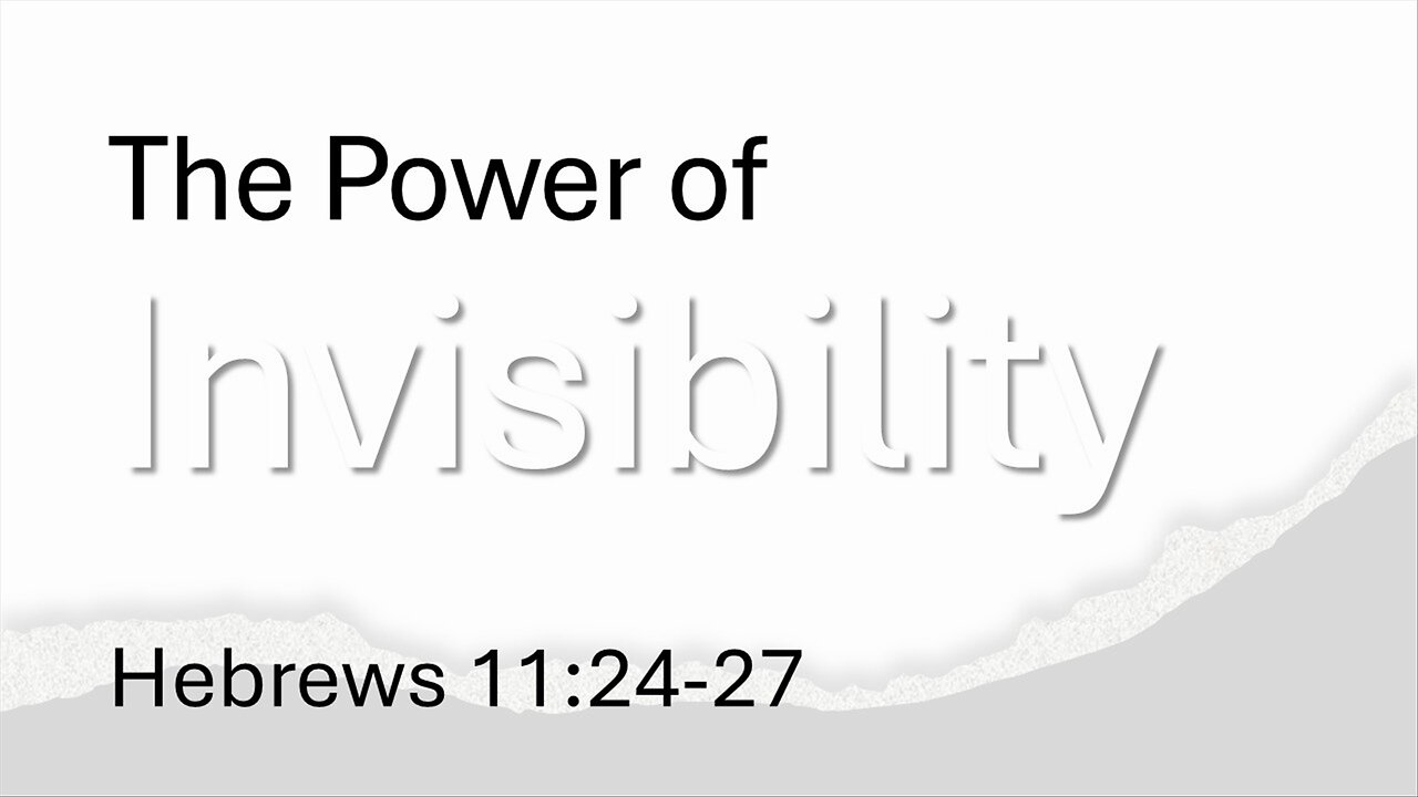 The Power of Invisibility