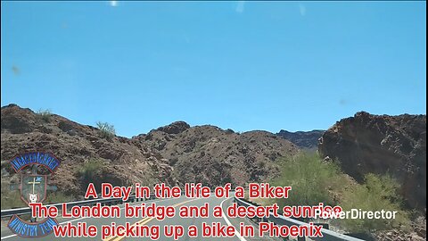 A Day in the life of a Biker The London bridge & a desert sunrise while picking up a bike in Phoenix