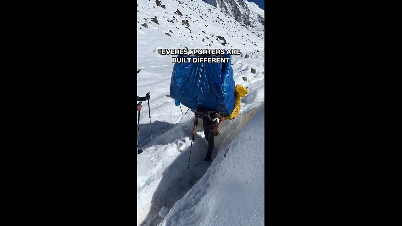 Nothing is crazier than a 5'5" Nepalese porter with a house on his back hiking faster than you