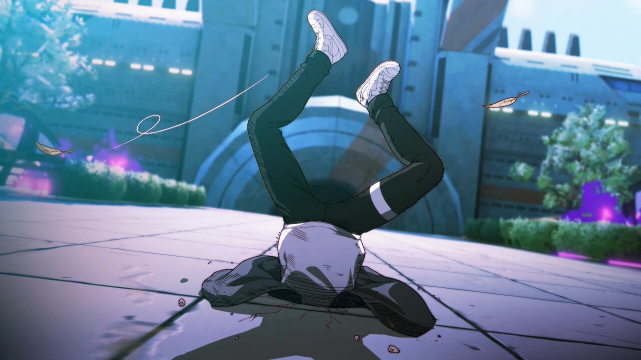 comedy route the ultimate slapstick ending 82 the Hundred Line -Last Defense Academy