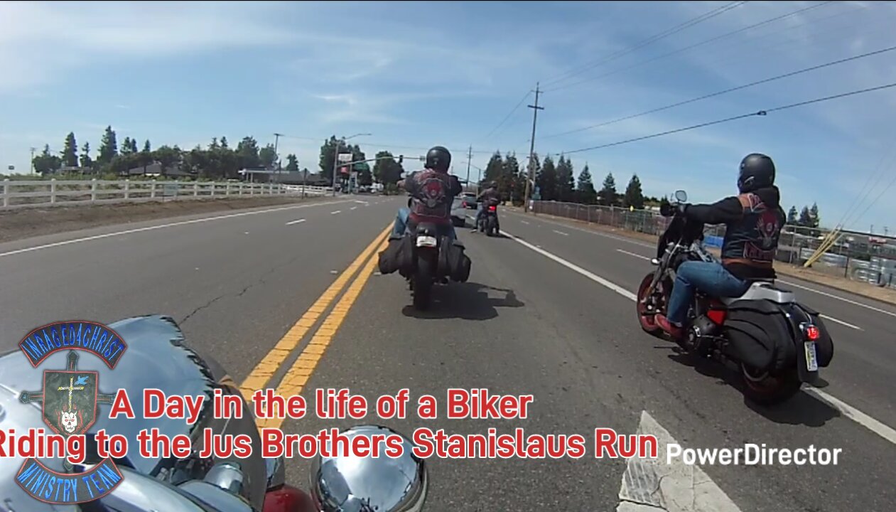 A Day in the life of a Biker Riding to the Jus Brothers Stanislaus Run