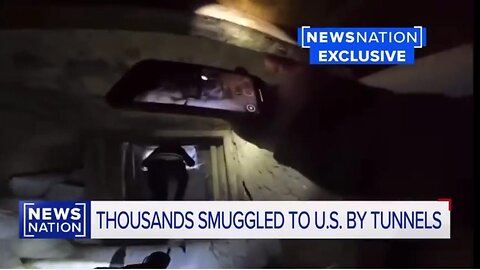 ILLEGAL MIGRANTS TUNNEL Under US Troops at Border... Get Captured Immediately! ~ NewsNation