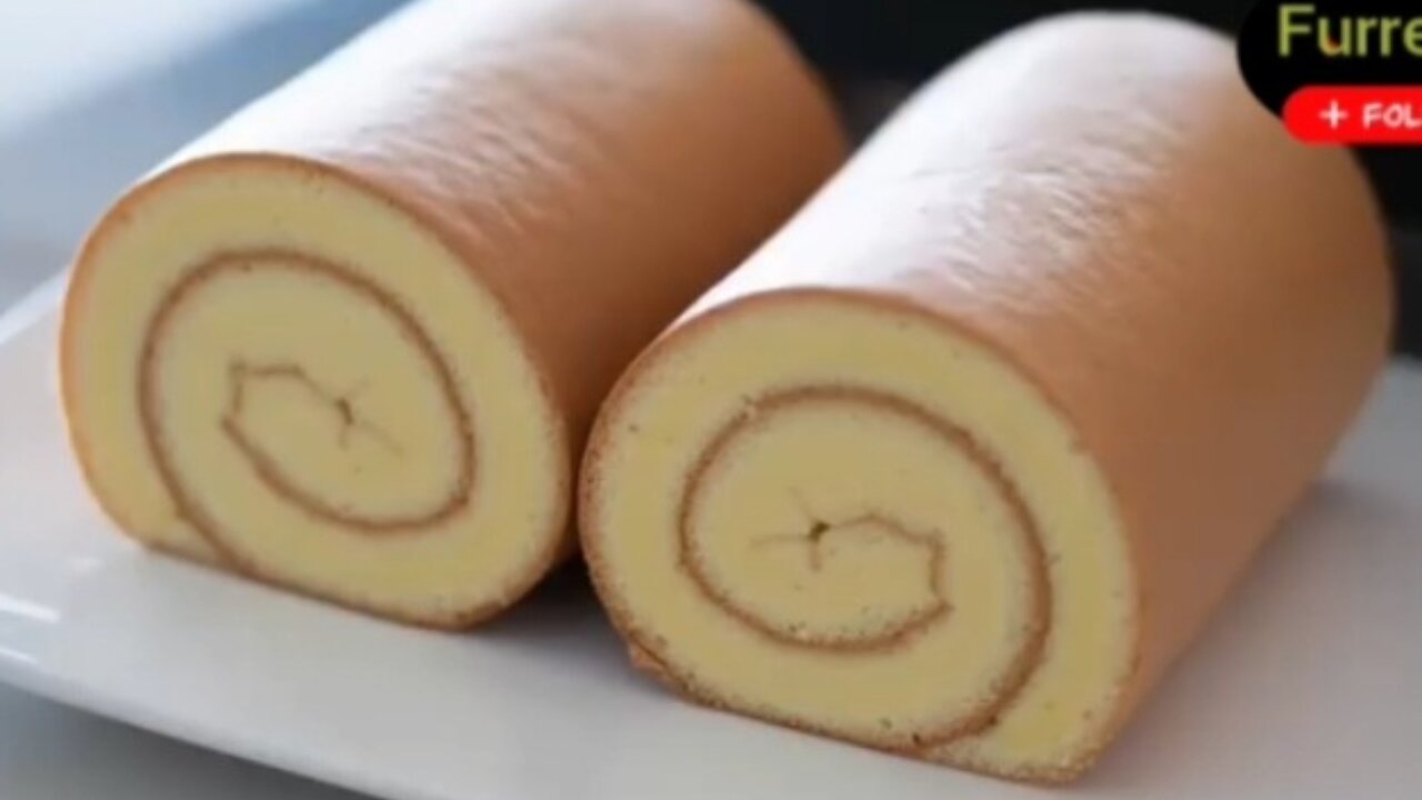 How to make Swiss roll cake / basic roll cake recipe/ easy roll cake