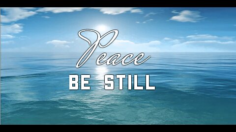 "Worry not, doubt not, fear not, be anxious for nothing"