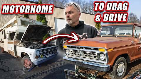 Barn Find Truck Gets A 521 Cube BBF For New Drag and Drive