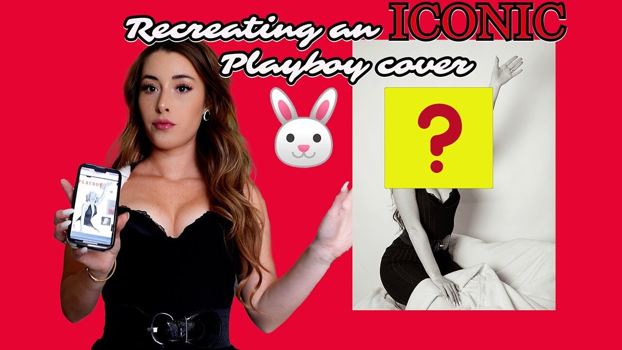 Recreating an ICONIC Playboy cover