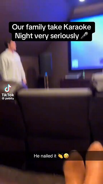 Karaoke Night: This guy was Great