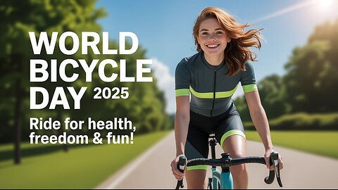 World Bicycle Day 2025: Health Benefits, Global Events & Why Cycling Matters