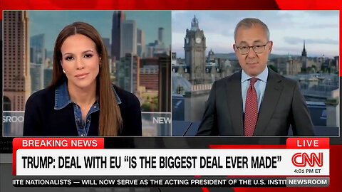 CNN Forced To Admit It: Trump's Tariffs Worked. The Experts Were Wrong. The EU Deal Is Amazing