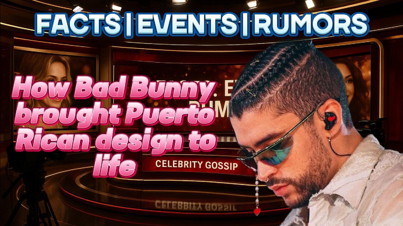 Bad Bunny and a scene like a dream: the design of the show drove everyone crazy!