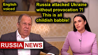 Russia attacked Ukraine without provocation?! This is all childish babble! Interview (Part 1)