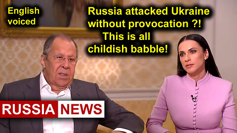 Russia attacked Ukraine without provocation?! This is all childish babble! Interview (Part 1)