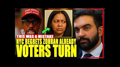 Voters Are Turning on Zohran Mamdani — New Yorkers Say “We Messed Up”