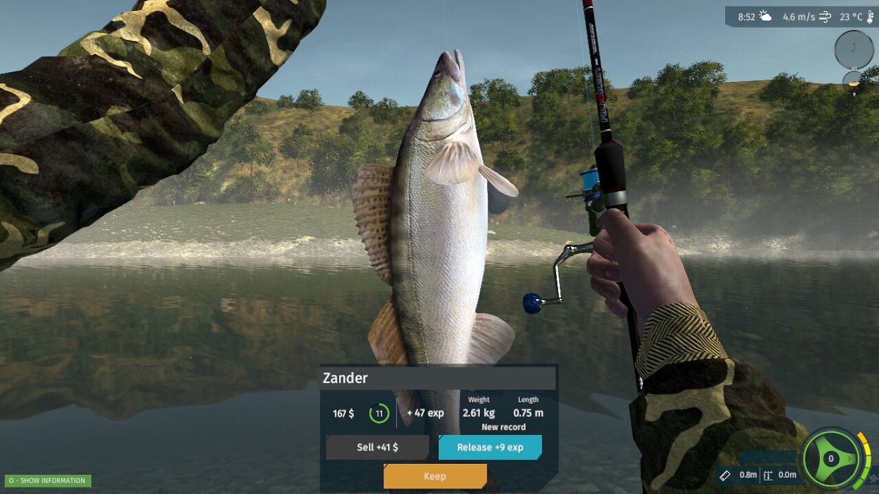 Doing some fishy river stuff at Uvac River, Serbia