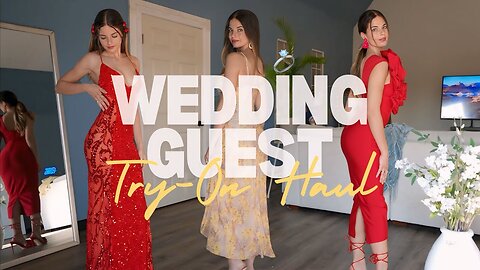 IN Wedding Guest Dresses Try-on Haul |