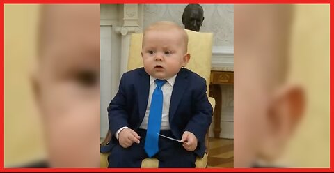 'You're a terrible reporter': Baby Trump rips NBC's Peter Alexander after Qatari jet question