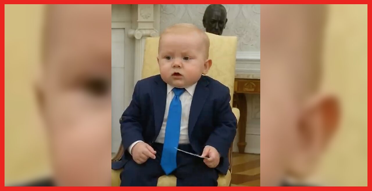 'You're a terrible reporter': Baby Trump rips NBC's Peter Alexander after Qatari jet question