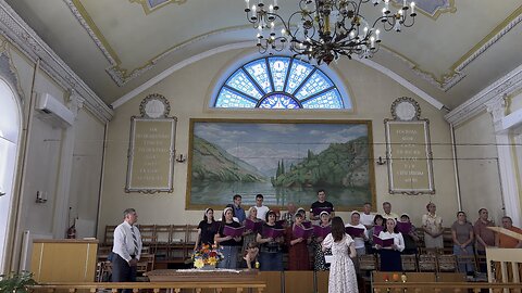Люблю, Господь, с Тобой общенья час…