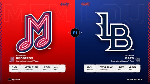 MLB The Show 25 AAA Memphis Redbirds Franchise Game 2 Redbirds Vs Bats CPU Vs CPU