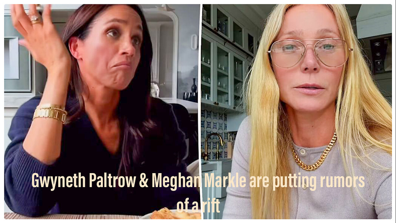 How Meghan Markle & Gwyneth Paltrow Quietly Ended Their Feud!
