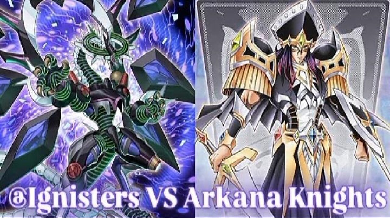 Yu-Gi-Oh! Duelingbook | @Ignister Deck Vs Arkana Knight Deck