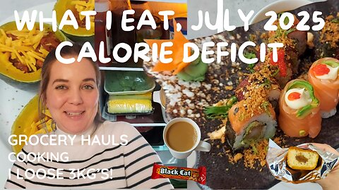 What I Eat in a Month | July 2025 | Calorie Deficit, Weight Loss, Easy Meals & Recipes!