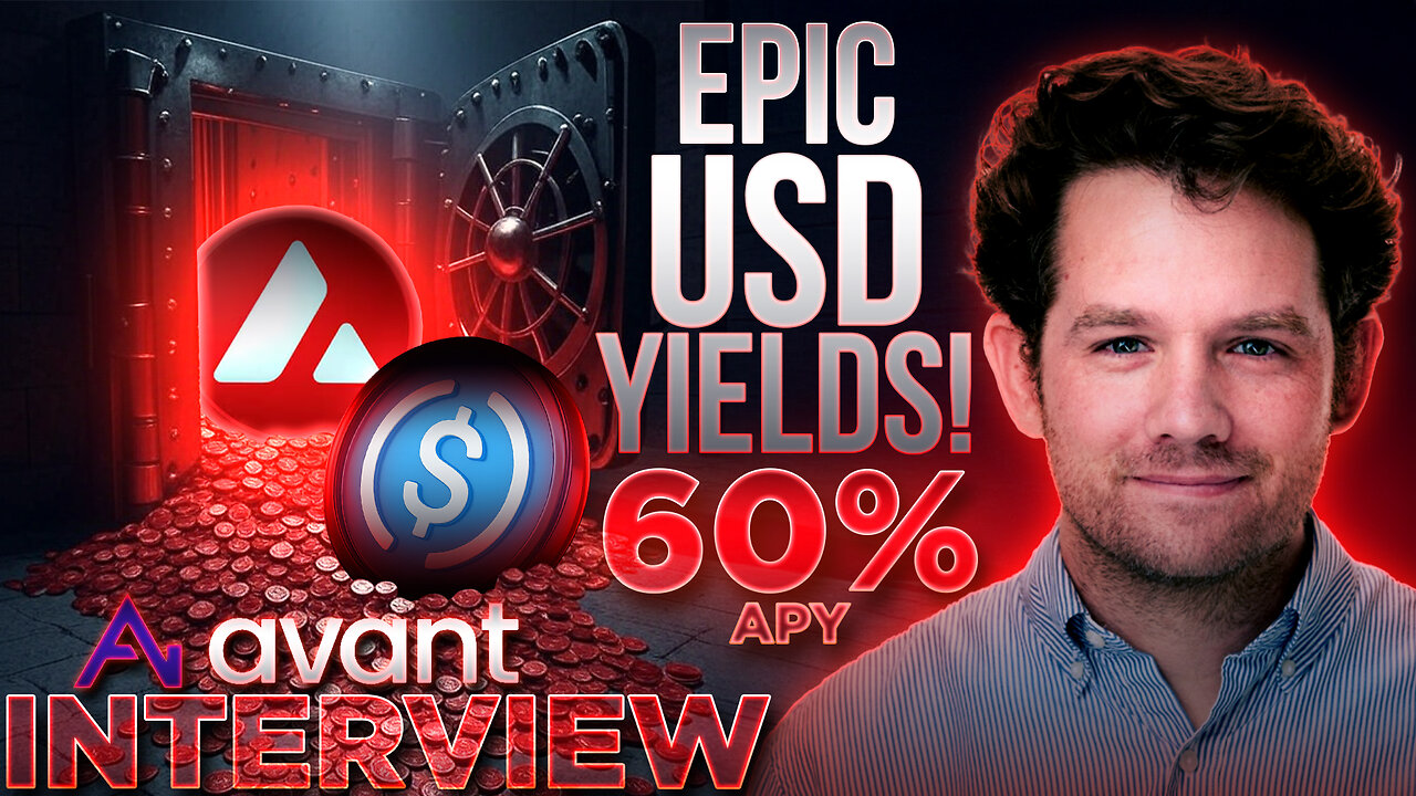 AVAX Preps For ETF with EPIC Stablecoin Yields!🚀Avant Protocol CEO INTERVIEW