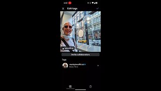 Instagram support can't tag myself in my own posts.