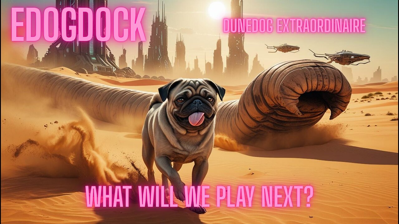 -Dusty Dune Dog-Trotting Through the Desert-Lurkies!-