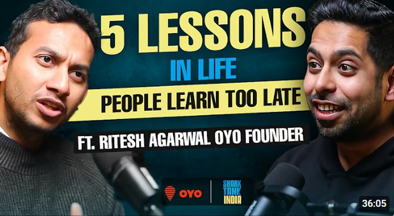 Young & Ambitious: 5 Success Principles from OYO Founder Ritesh Agarwal