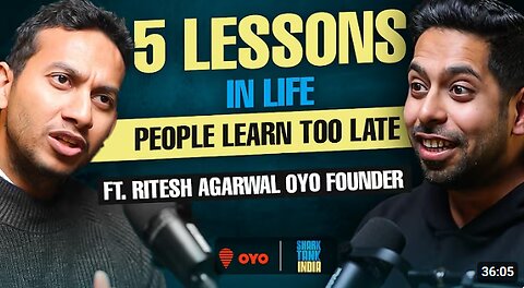 Young & Ambitious: 5 Success Principles from OYO Founder Ritesh Agarwal