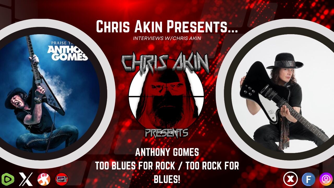 Anthony Gomes: Bridging Rock & Blues with Shredding Solos (Commercial Free)