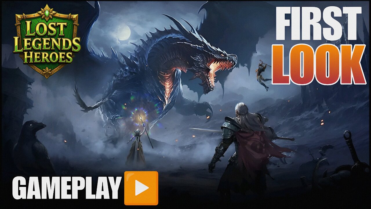 LOST LEGENDS HEROES GAMEPLAY NEW STRATEGY GAME FOR ANDROID