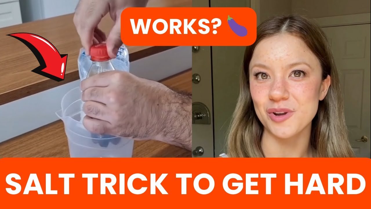 SALT TRICK FOR MEN – (STEP BY STEP!) – WHAT IS THE SALT TRICK - BAKING SODA TRICK FOR MEN