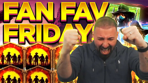 ONE OF YOU HIT THE MAX WIN TODAY! FAN FAVOURITE FRIDAYS!