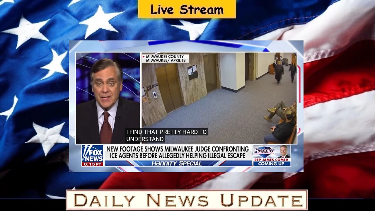 x357a: Fox News - Turley gives his take on new footage of judge allegedly helping illegal immigrant exit