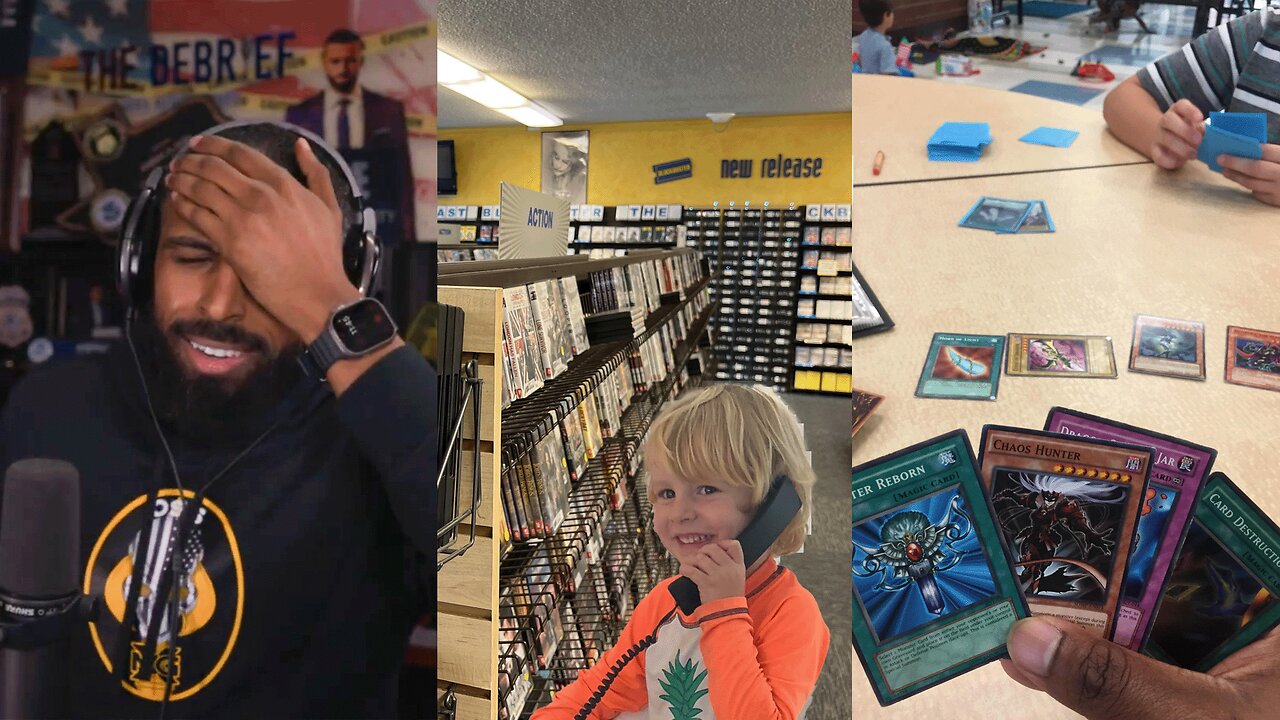 Myron remembers having fun as kids in the 00s