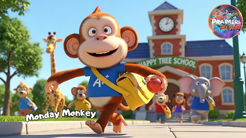 Monday Monkey | NEW Kids Nursery Rhyme and Song OUT NOW