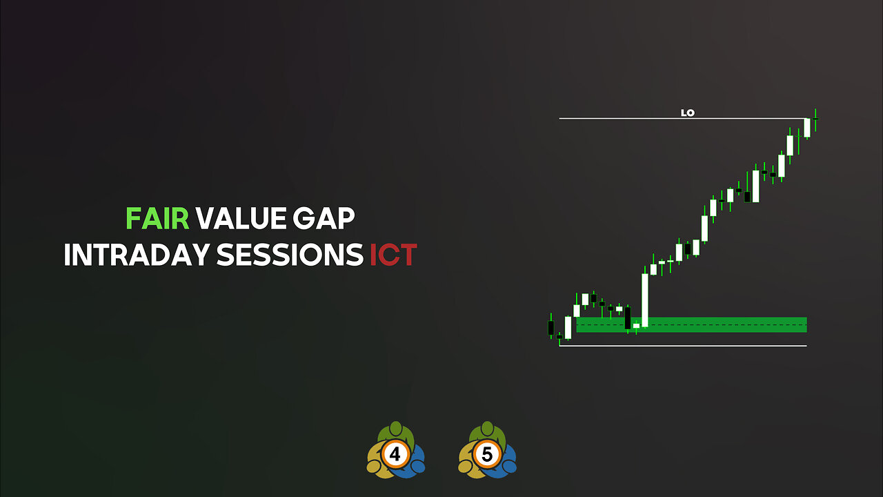 ✨Fair Value Gap intraday Sessions ICT #Indicator MT4/5 - [#TFlab]💎