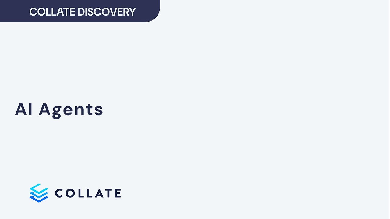 Collate Discovery: AI Agents