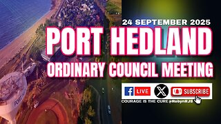 LIVE: Port Hedland's Historic Commissioners' Council Meeting
