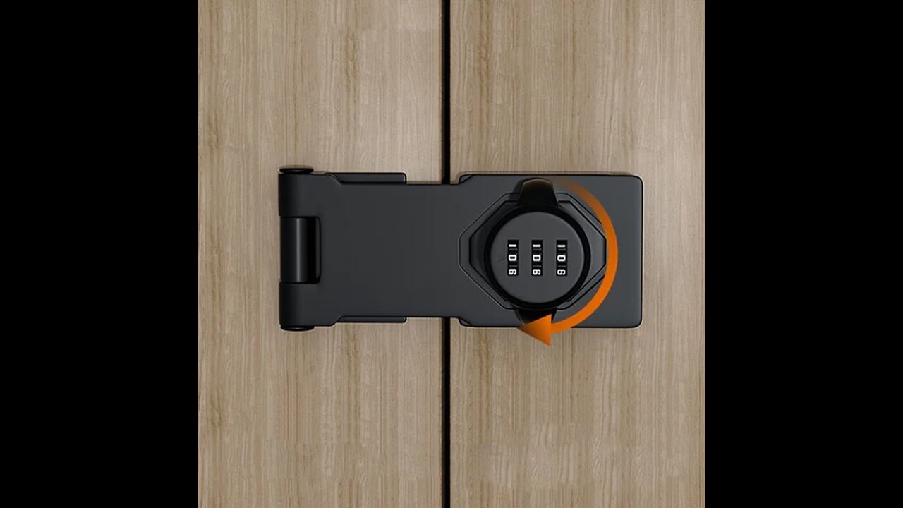 Non-Perforated Anti-Prying Security Password Lock