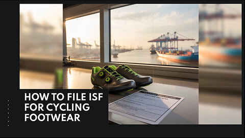 How To File ISF For Cycling Footwear