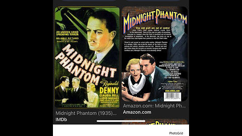 CS#188 Midnight Phantom -Reginald Denny, Claudia Dell, Lloyd Hughes