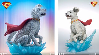 Superman - Krypto - Premium Format 9" Figure [by Sideshow]