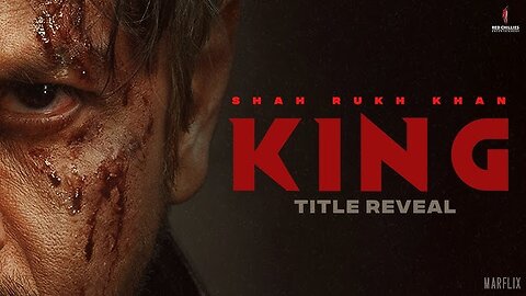 KING | Title Reveal | Shah Rukh Khan | Siddharth Anand