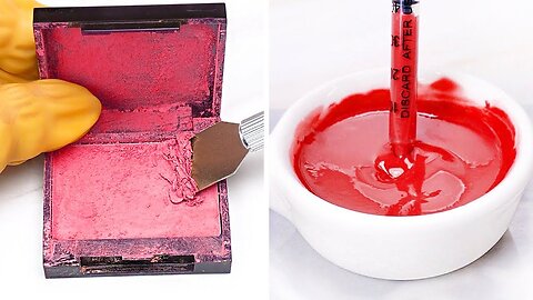 💋Satisfying Makeup Repair💄Relaxing And Restoring Your Favorite Makeup Products!🌸