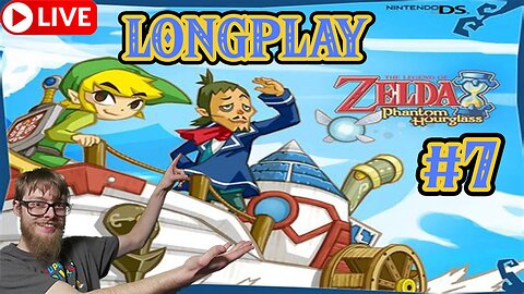 🔴 Zelda Phantom Hourglass! First Playthrough! PART 7!! Real Nintendo DS Footage! 1440p!